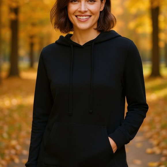 Sperry Tops - Sperry - Navy Blue Hoodie W/ Draw Strings, Long Sleeves, Tunnel Pocket, Size S